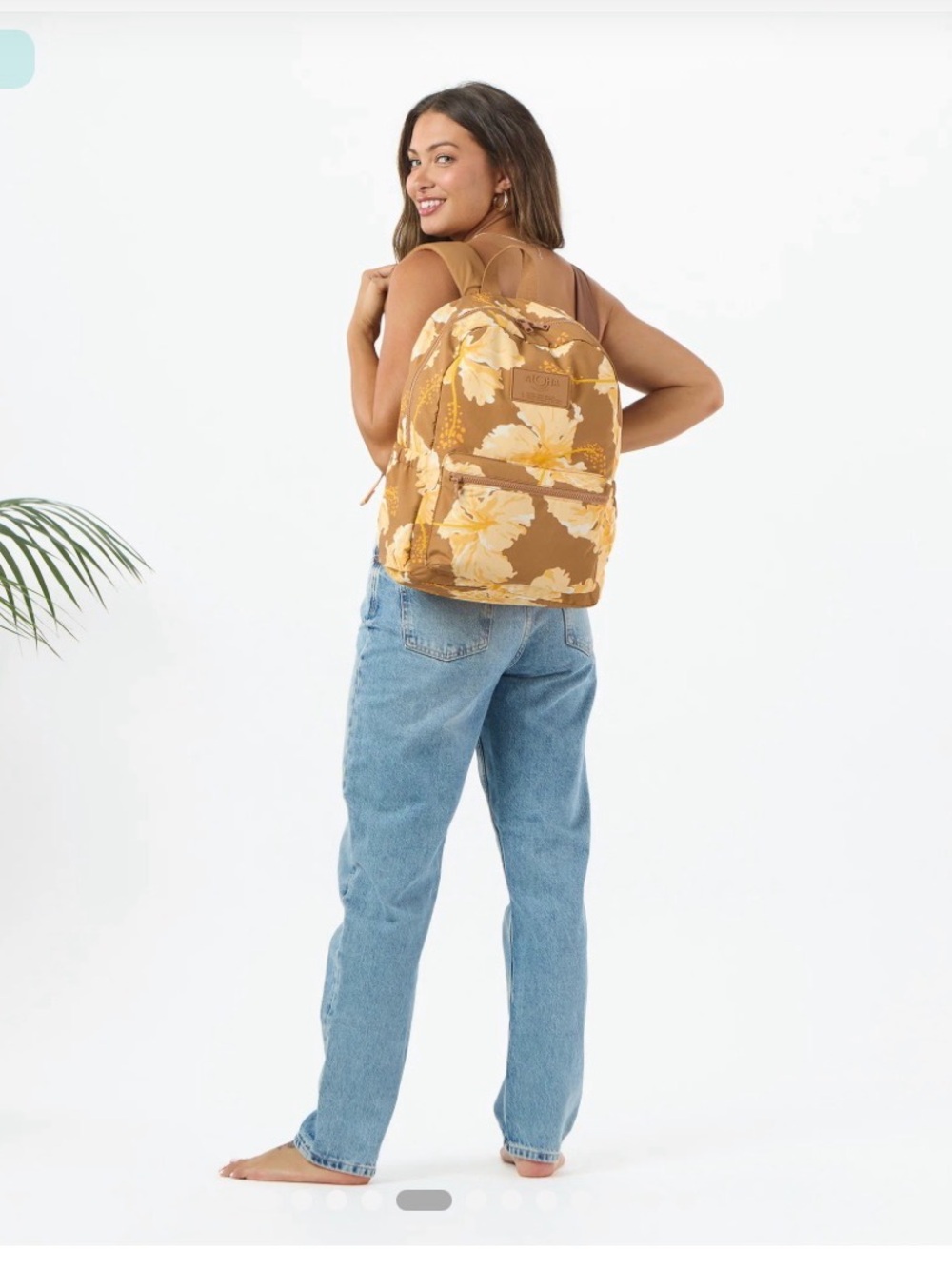 NWT - RARE ALOHA Collection Keep It Light Weekender Backpack, Taha’a, Toffee - Picture 4 of 6
